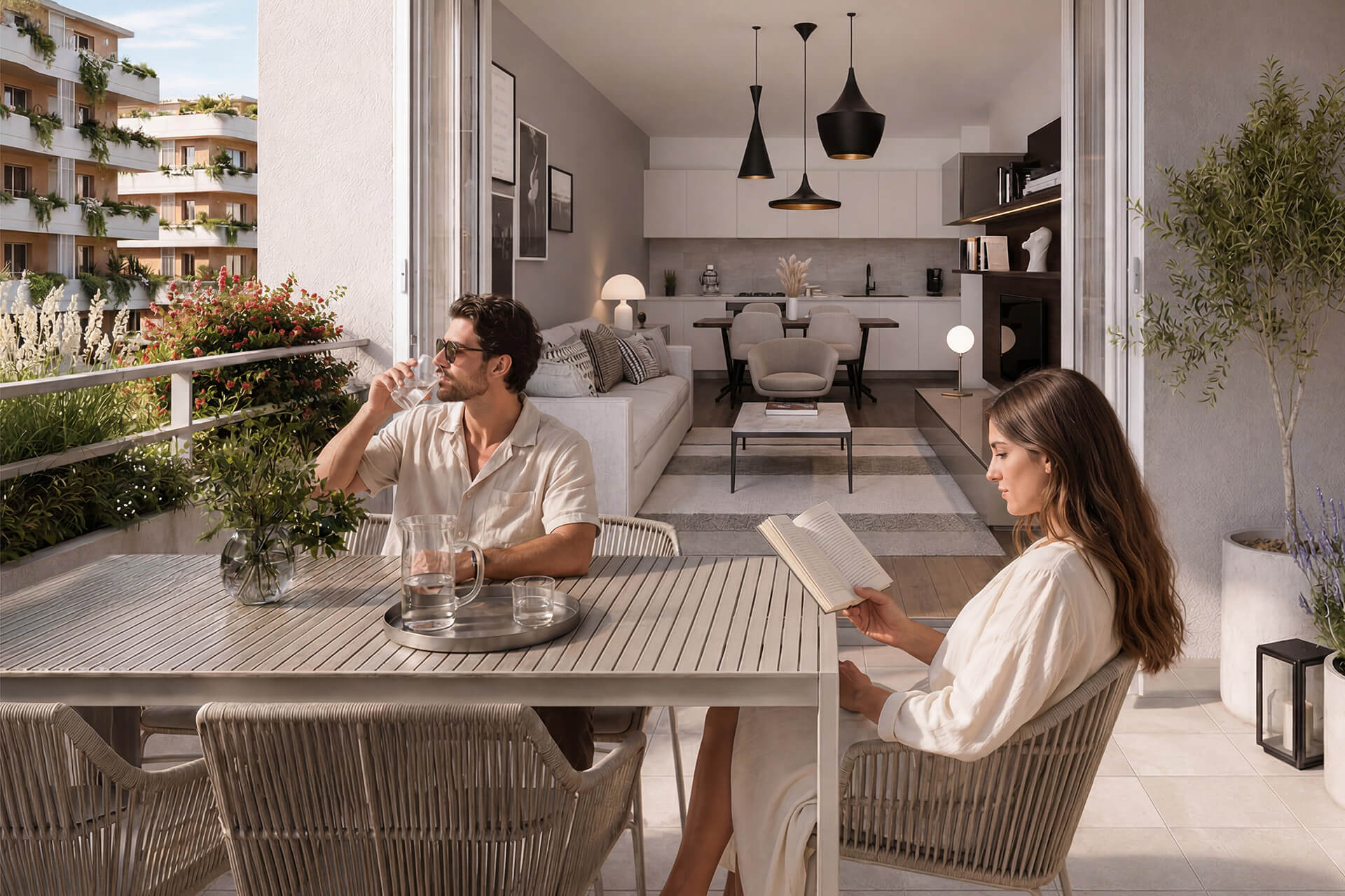 Estate a Roma. Cosa cambia davvero nella percezione di una casa. Estate a Roma. Cosa cambia davvero nella percezione di una casa.